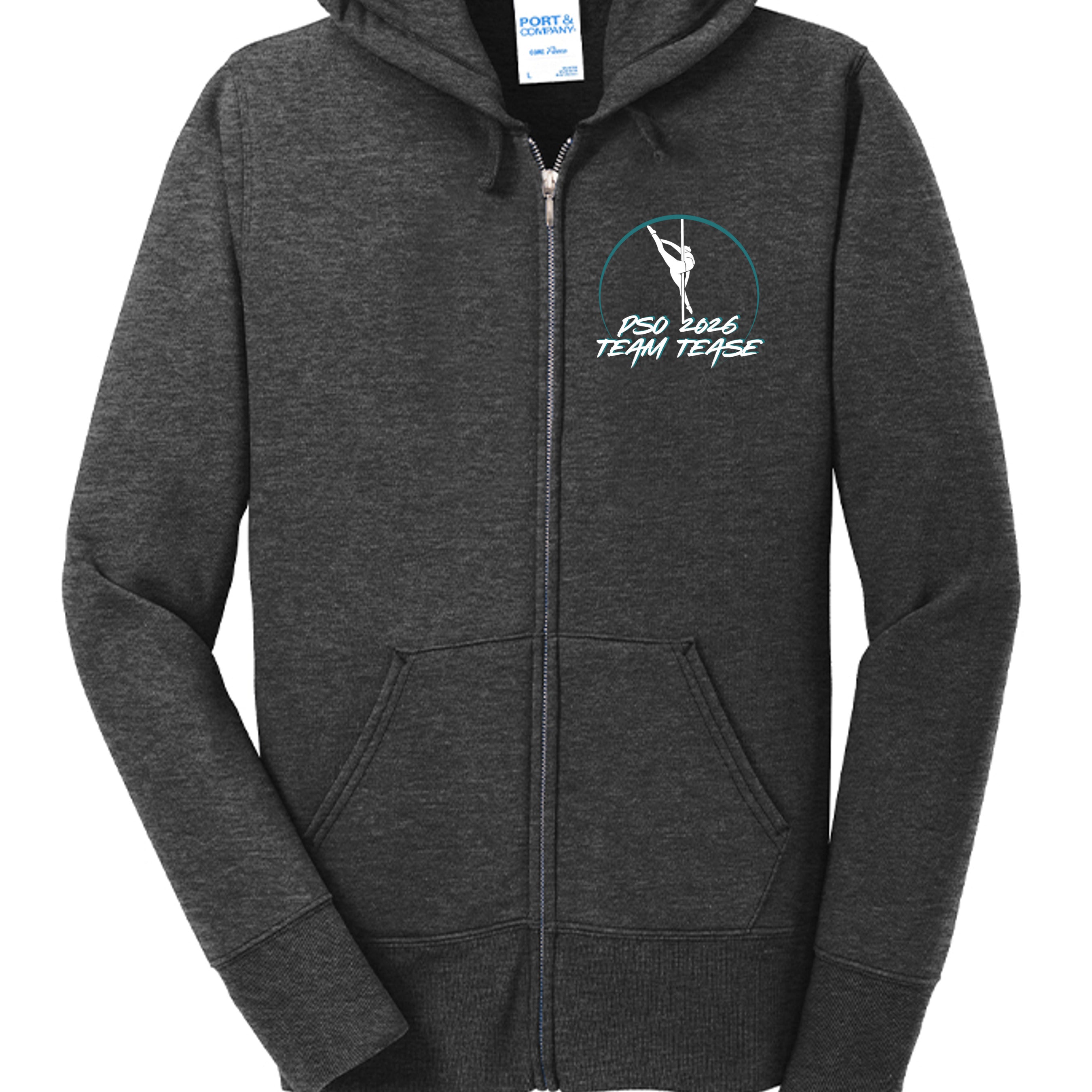 Dark Heather Grey - LPC78ZH - FRONT