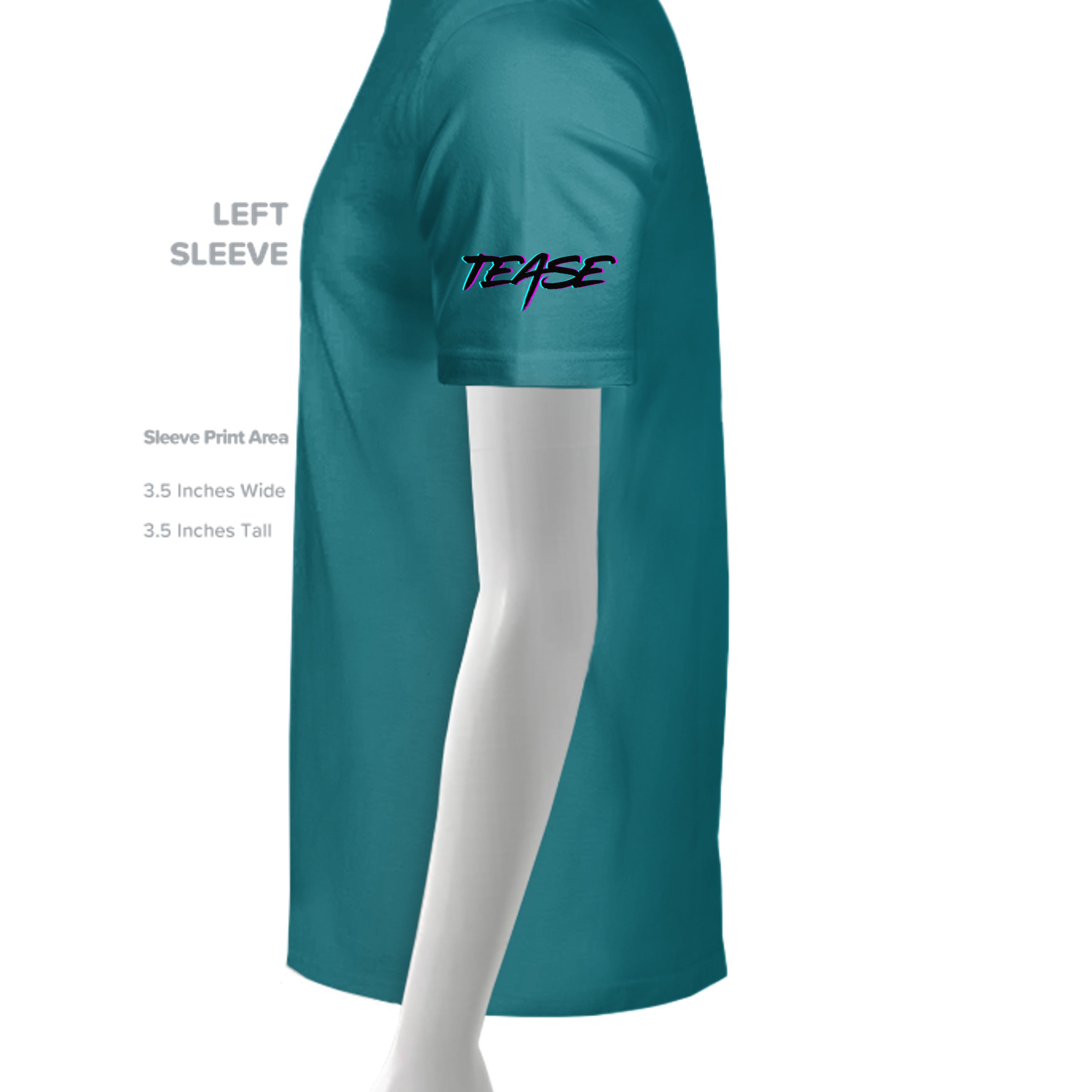 Tropic Blue - LST350 - SLEEVE_LEFT