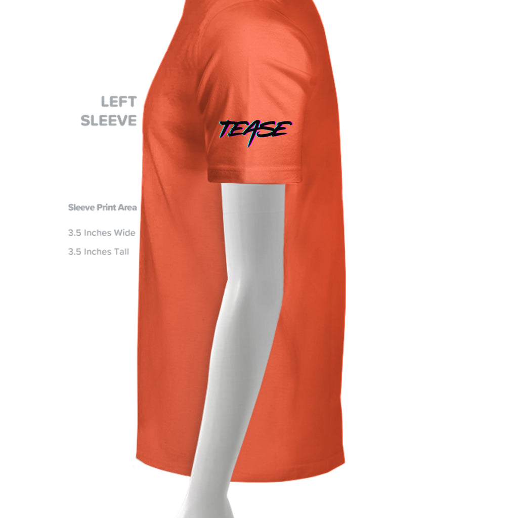 Neon Orange - LST350 - SLEEVE_LEFT
