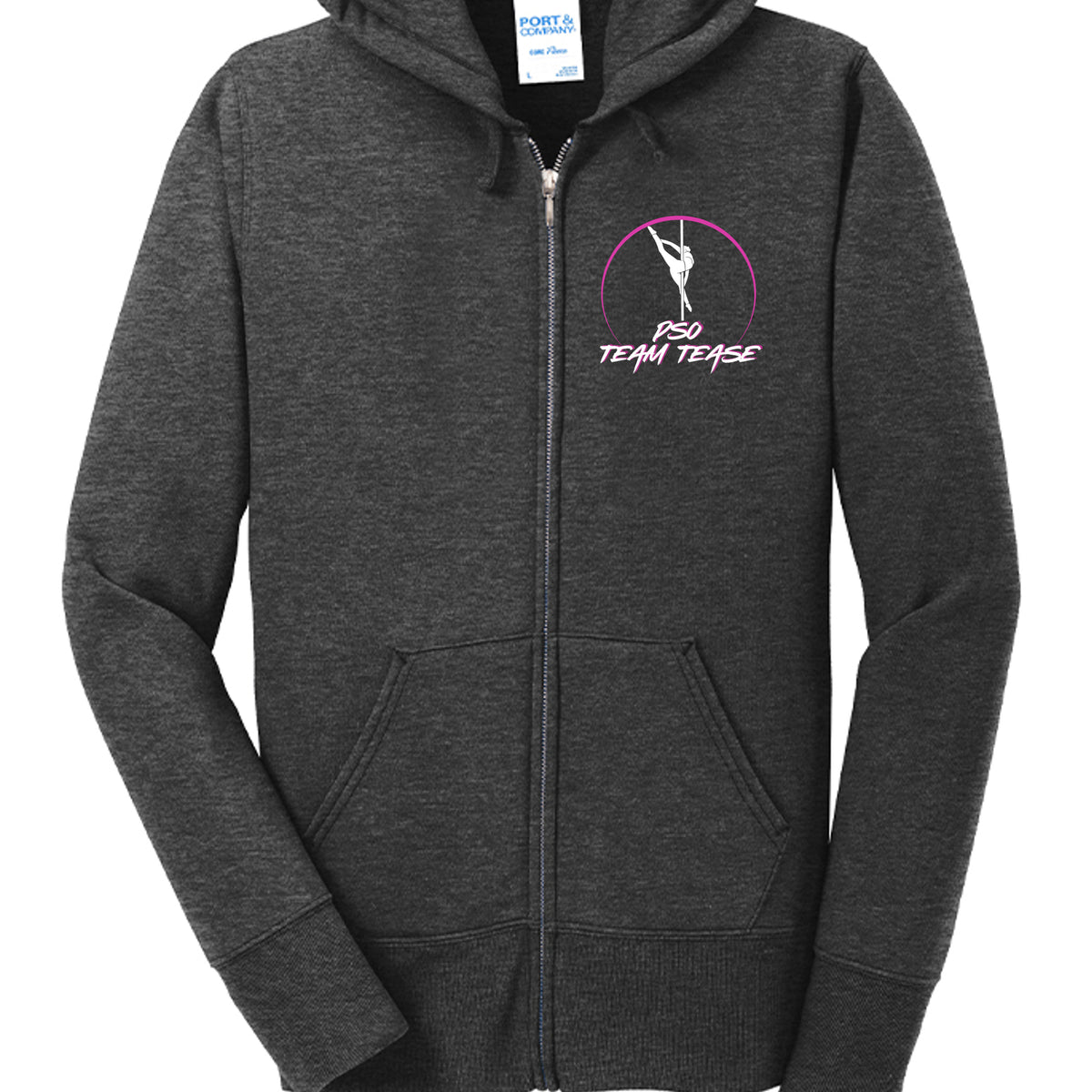 Dark Heather Grey - LPC78ZH - FRONT